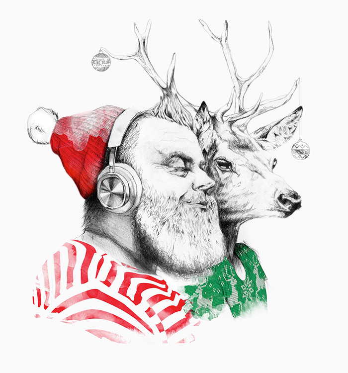 Santa's Festive Mixtape by Anita Goldstein